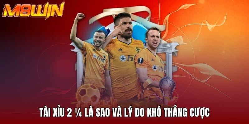 Tài xỉu 2 1/4 là sao và ví dụ chi tiết tại M8win