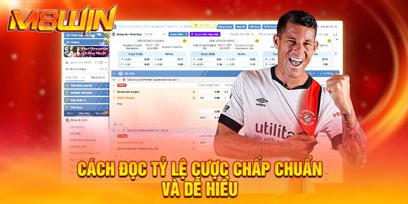 Cách đọc tỷ lệ cược chấp chuẩn và dễ hiểu