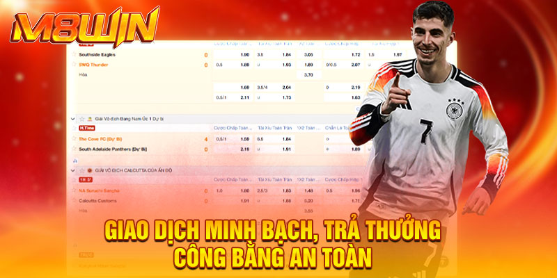 Giao dịch minh bạch, trả thưởng công bằng an toàn