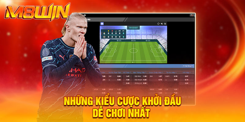 Những kiểu cược khởi đầu dễ chơi nhất