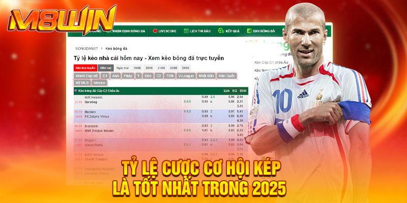 Tỷ lệ cược cơ hội kép là tốt nhất trong 2025